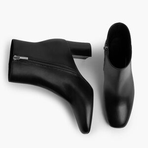 Marc Fisher Black Ankle Boots NEW IN BOX! 9 1/2, never worn, 4 inch heel.